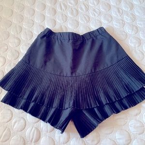 Zara Skort pleated ruffles.